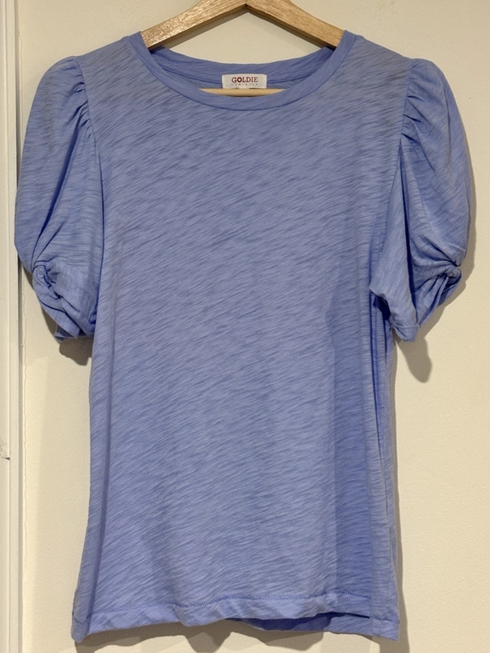 Goldie Mutton Sleeve Knot Tee